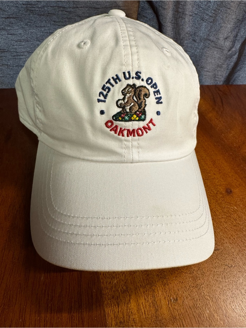 125th US Open Oakmont Golf Hat USGA Member Ahead White Adjustable Cap - NEW